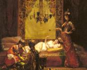 爱德华 费德里克 威廉 里克特 : In The Harem